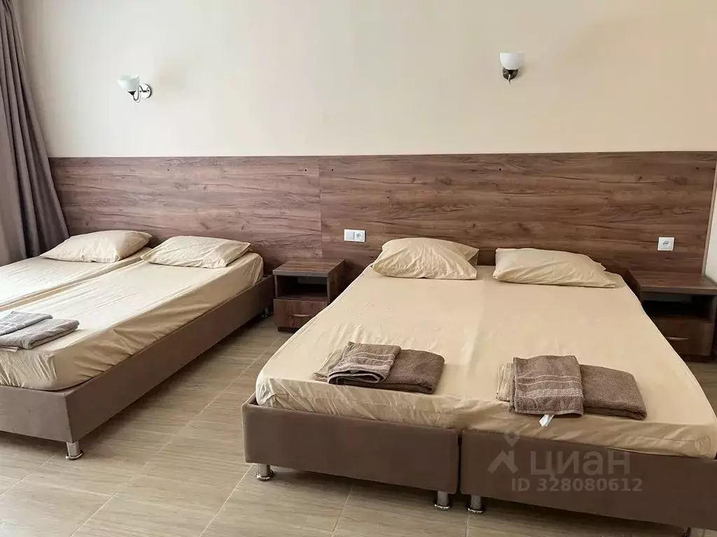 Комната Крым, Феодосия муниципальный округ, с. Береговое пер. ... - Фото 2