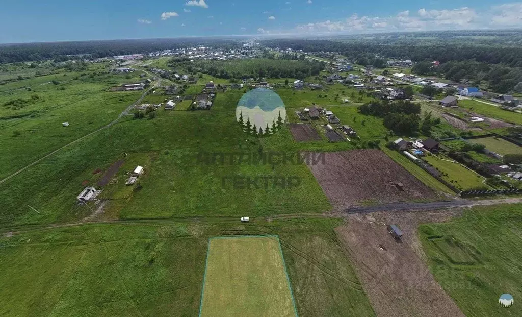 Участок в Алтайский край, Барнаул городской округ, пос. Бельмесево ул. ... - Фото 1