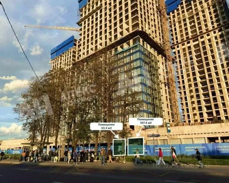 Помещение свободного назначения в Москва просп. Мира, 222 (33 м) - Фото 1