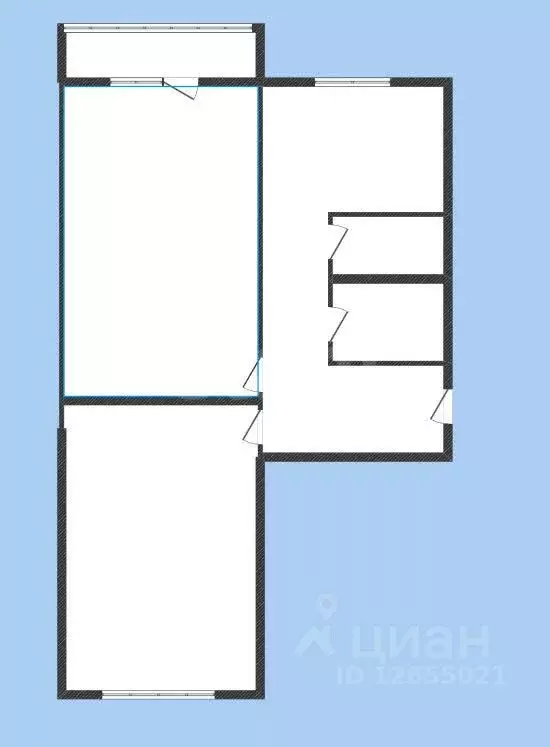 2-к кв. Костромская область, Кострома Юбилейный мкр, 21 (49.6 м) - Фото 2