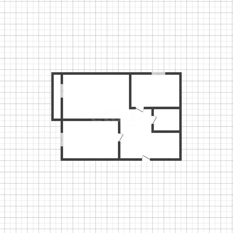 2-комнатная квартира: Абакан, улица Некрасова, 22А (40 м) - Фото 1