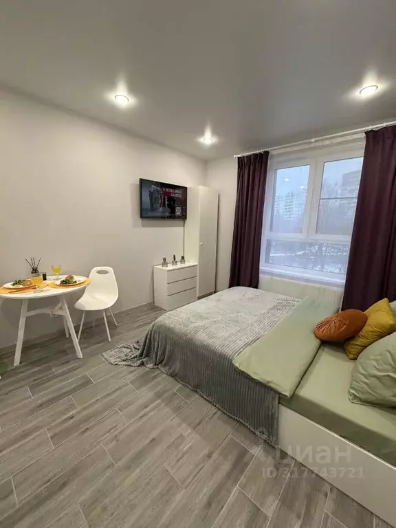 Студия Москва ул. Корнейчука, 27 (25.0 м) - Фото 1
