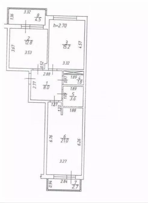 2-к кв. Краснодарский край, Анапа ул. Ивана Голубца, 147 (65.0 м) - Фото 2
