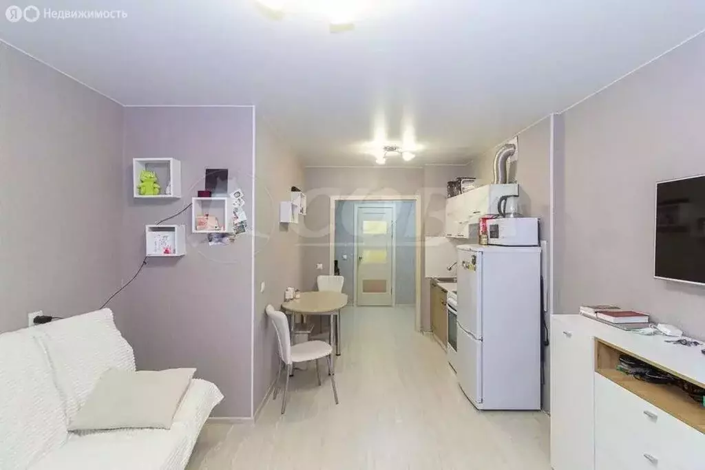 Квартира-студия: Тюмень, Интернациональная улица, 199к7 (25 м) - Фото 2