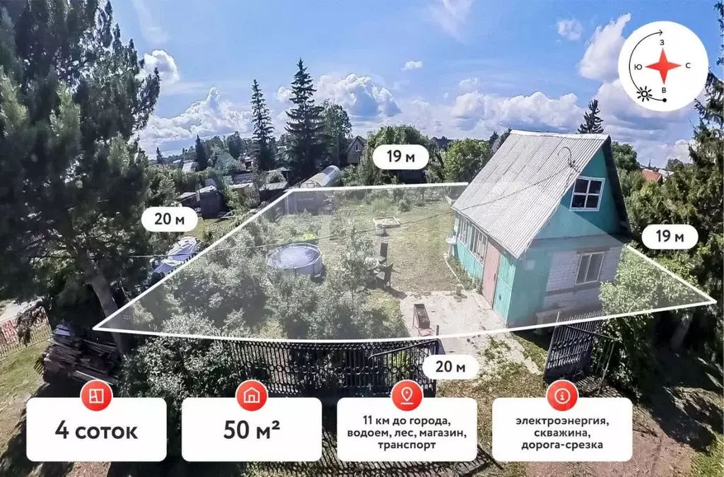 Дом в Тюменская область, Тюмень Автомобилист СНТ,  (50 м) - Фото 1