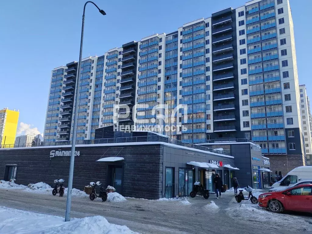 1-к кв. Ленинградская область, Мурино Всеволожский район, ул. ... - Фото 1