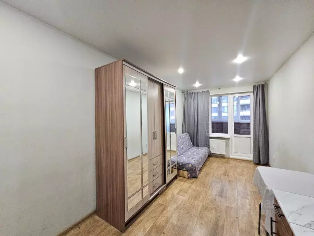 Студия Ленинградская область, Мурино Всеволожский район, бул. ... - Фото 1