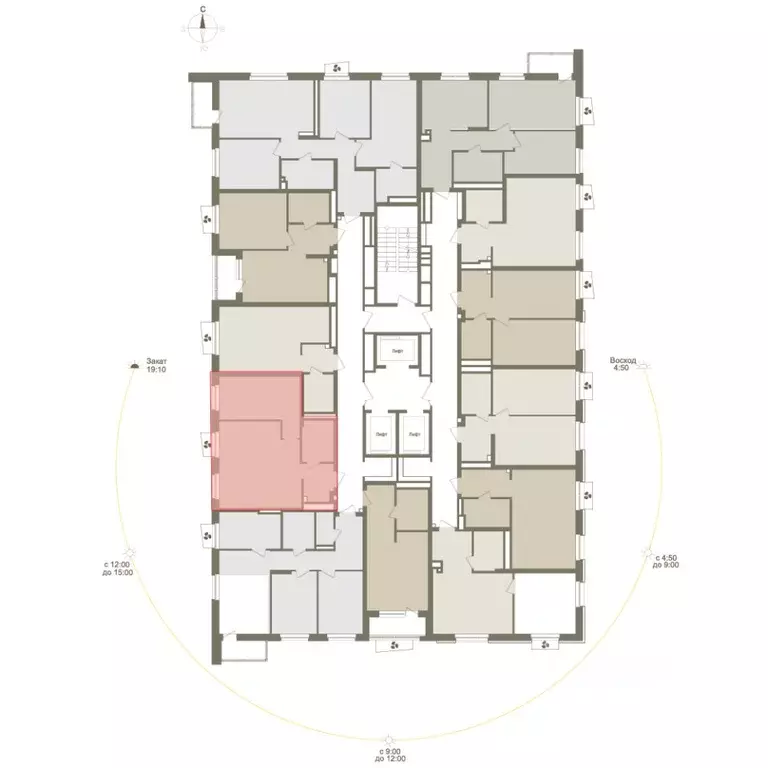 1-к кв. Башкортостан, Уфа Родина Парк жилой комплекс (48.8 м) - Фото 1