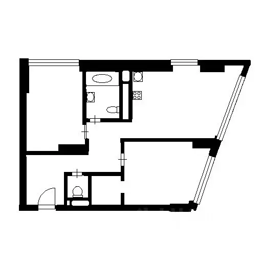 2-к кв. Москва Шмитовский проезд, 39к1 (66.7 м) - Фото 1
