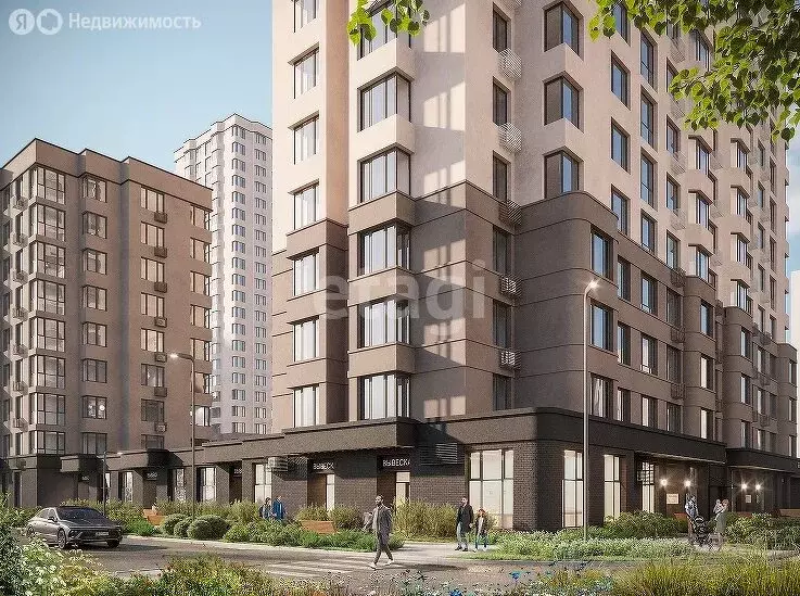 2-комнатная квартира: Тюмень, улица Евгения Войнова, 8 (68.8 м) - Фото 1