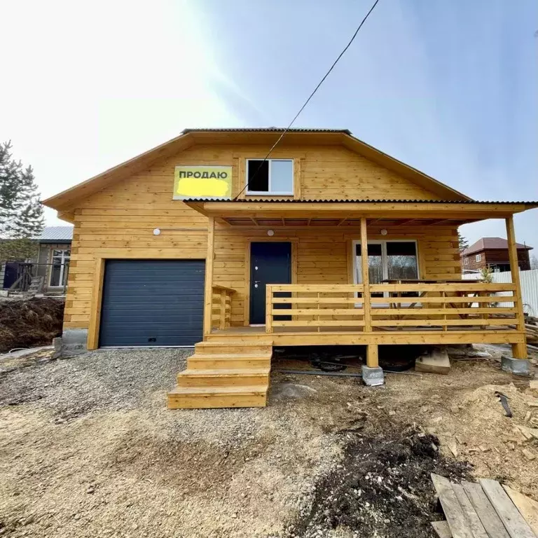 Дом в Иркутская область, Иркутский муниципальный округ, с. Смоленщина ... - Фото 1