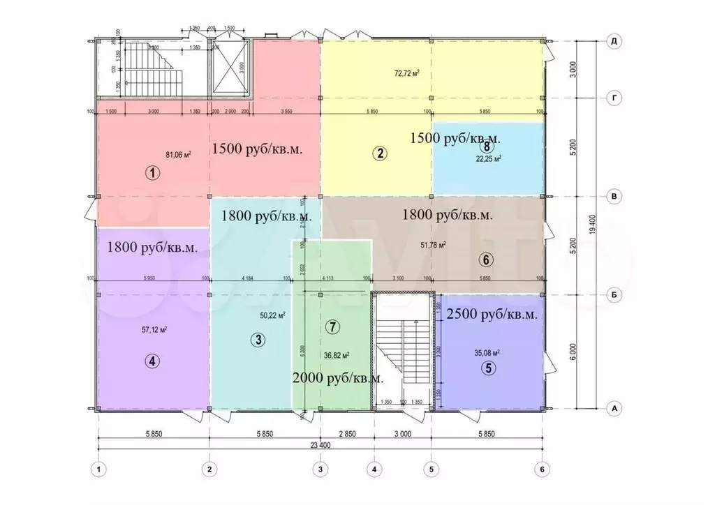 Сдам помещение в торговом комплексе у Магнита, 57м - Фото 1