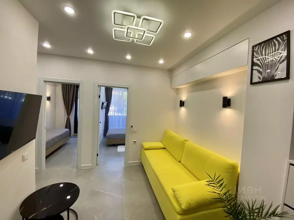 3-к кв. Краснодарский край, Сочи Курортный просп., 96Г (34.9 м) - Фото 1