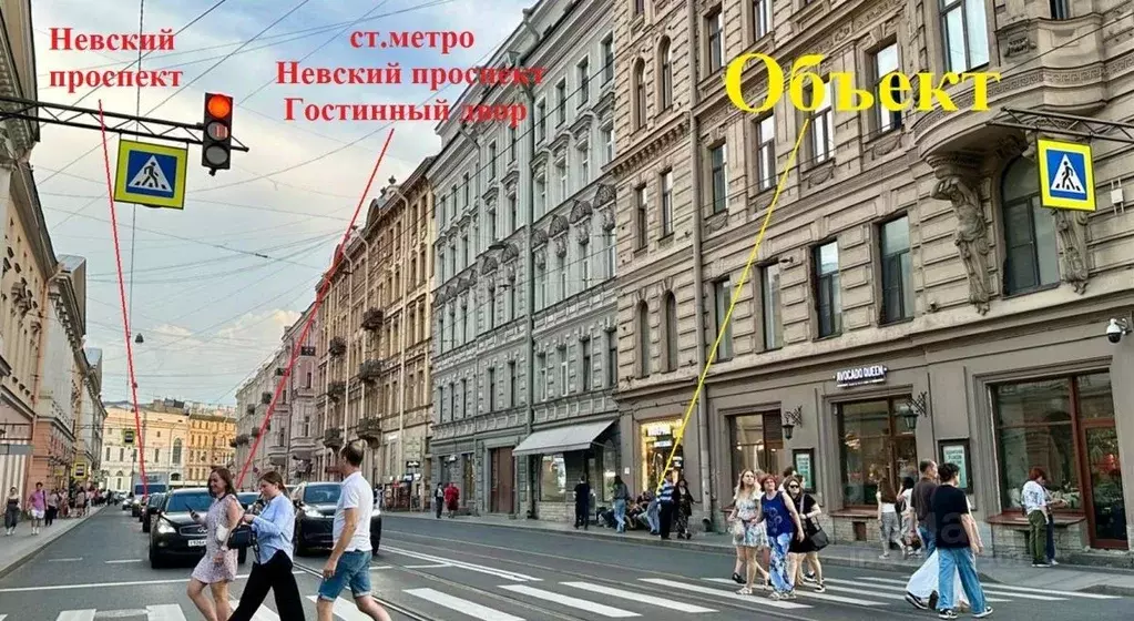 Помещение свободного назначения в Санкт-Петербург Садовая ул., 7-9-11 ... - Фото 2