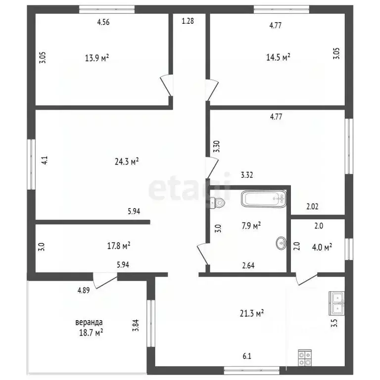Дом в Омская область, Омск ул. 7-я Ремесленная, 65 (125 м) - Фото 2
