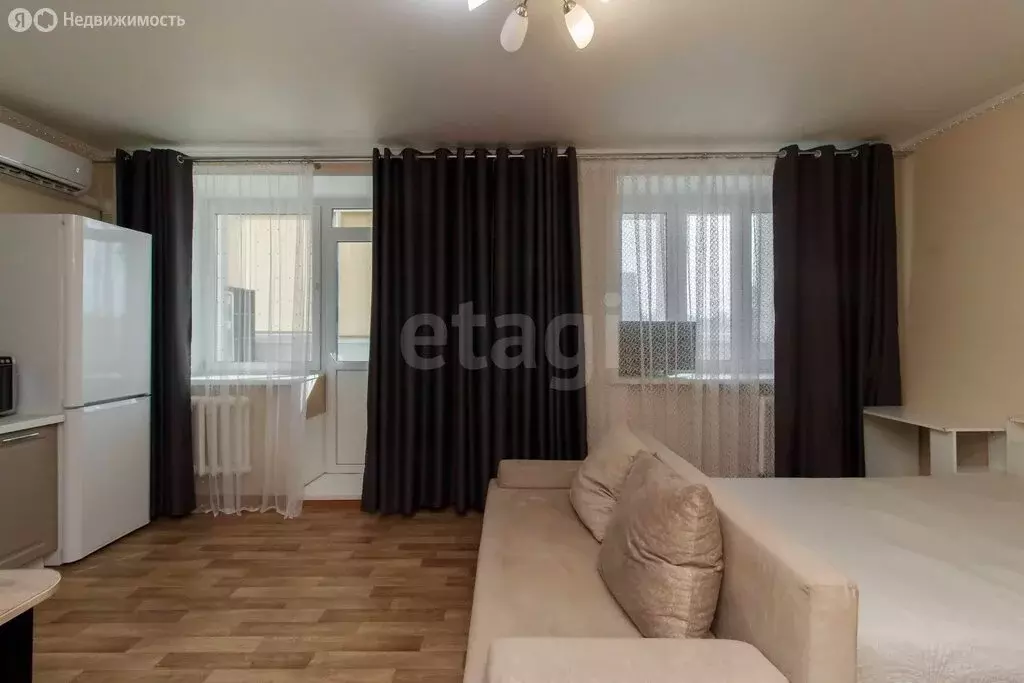 Квартира-студия: Тюмень, Широтная улица, 217 (32.5 м) - Фото 1