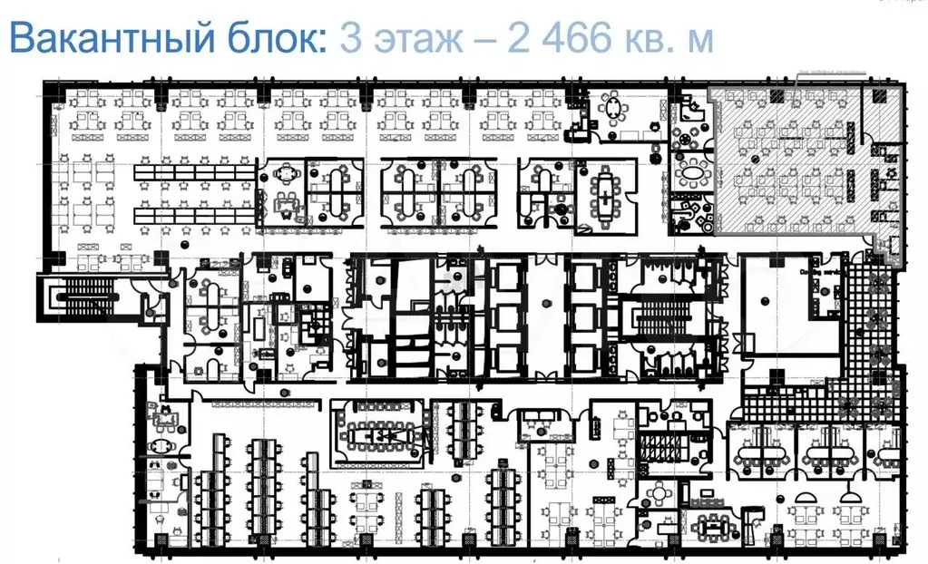 Аренда офиса 2466 м2 м. Маяковская в цао в - Фото 0