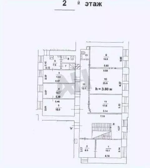 Помещение свободного назначения в Москва Тверская ул., 12С7 (200 м) - Фото 1