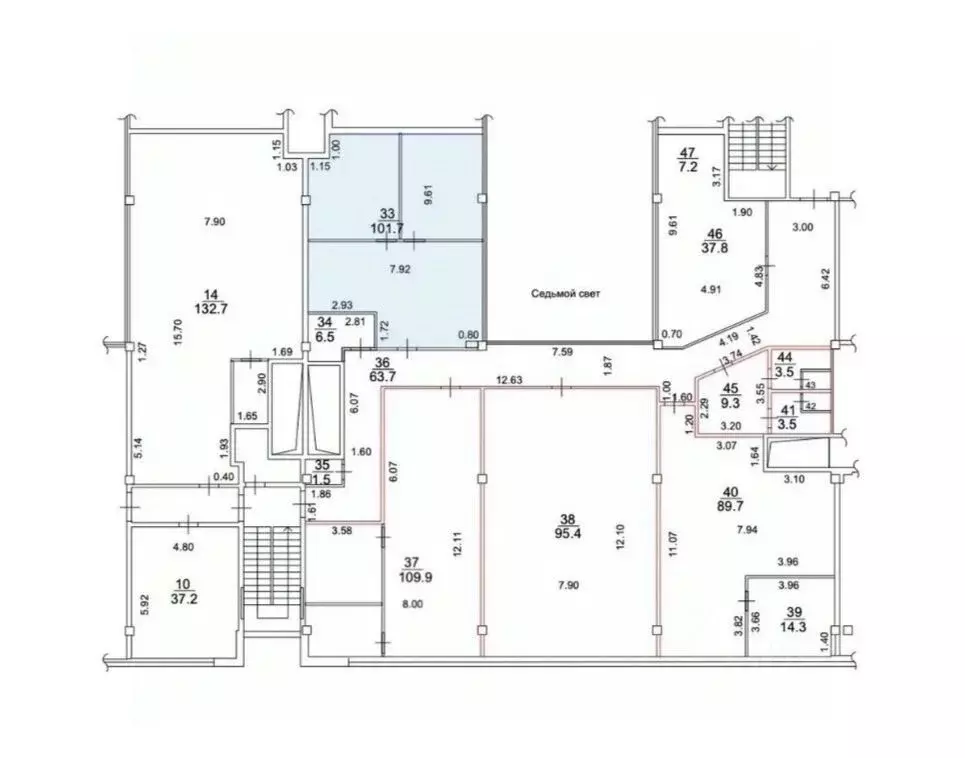 Офис в Москва Научный проезд, 19 (114 м) - Фото 2