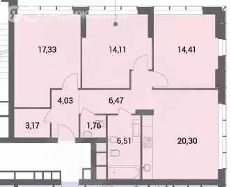 3-комнатная квартира: Московская область, городской округ Серпухов, ... - Фото 1
