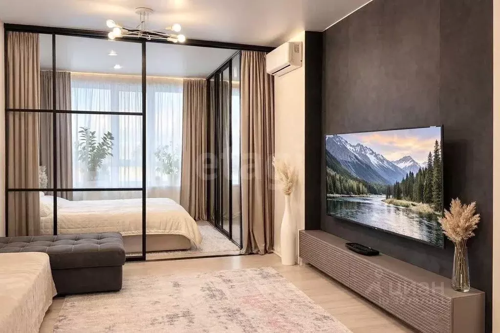 1-к кв. Татарстан, Казань ул. Аметьевская магистраль, 18к3 (49.3 м) - Фото 1