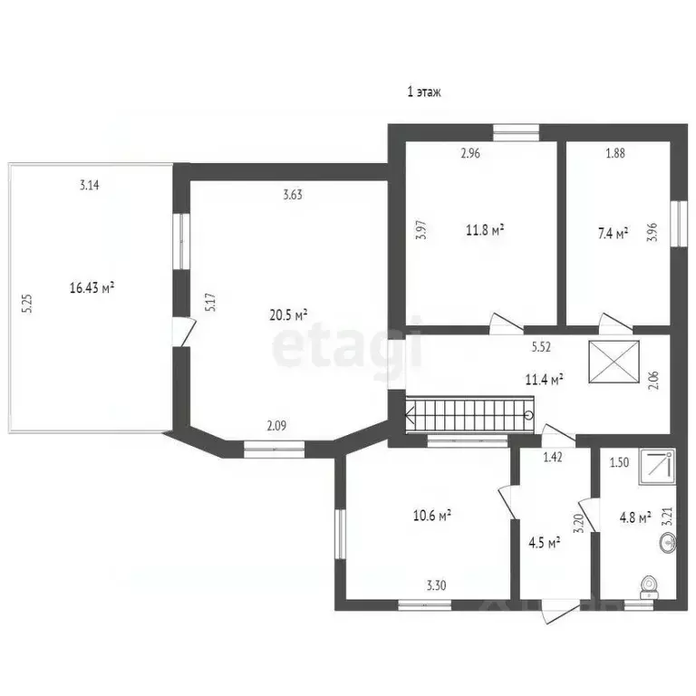 Дом в Крым, Черноморское пгт, Тарханкут СНТ ул. Мирная, 3 (169 м) - Фото 2