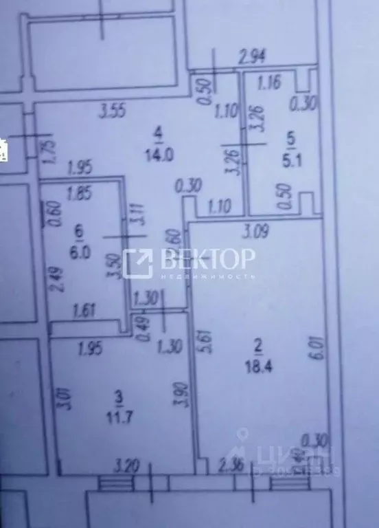 2-к кв. Ивановская область, Иваново ул. Наумова, 5 (83.0 м) - Фото 1