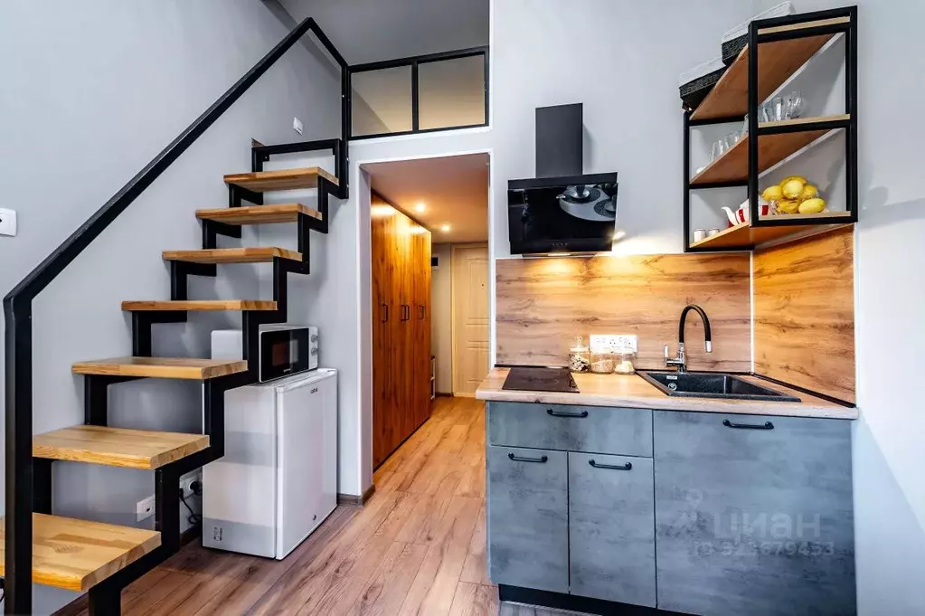 Студия Санкт-Петербург ул. Рубинштейна, 23 (16.0 м) - Фото 1