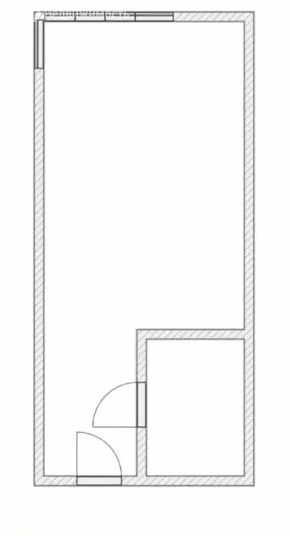 Квартира-студия: Кемерово, Ленинградский проспект, 44 (28.9 м) - Фото 1