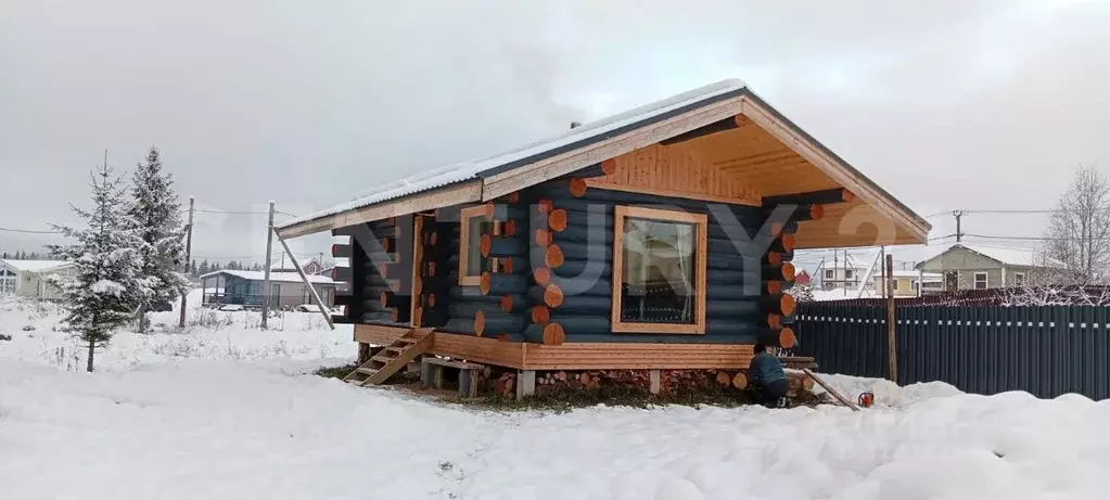 Дом в Ленинградская область, Ломоносовский район, Лопухинское с/пос, ... - Фото 1