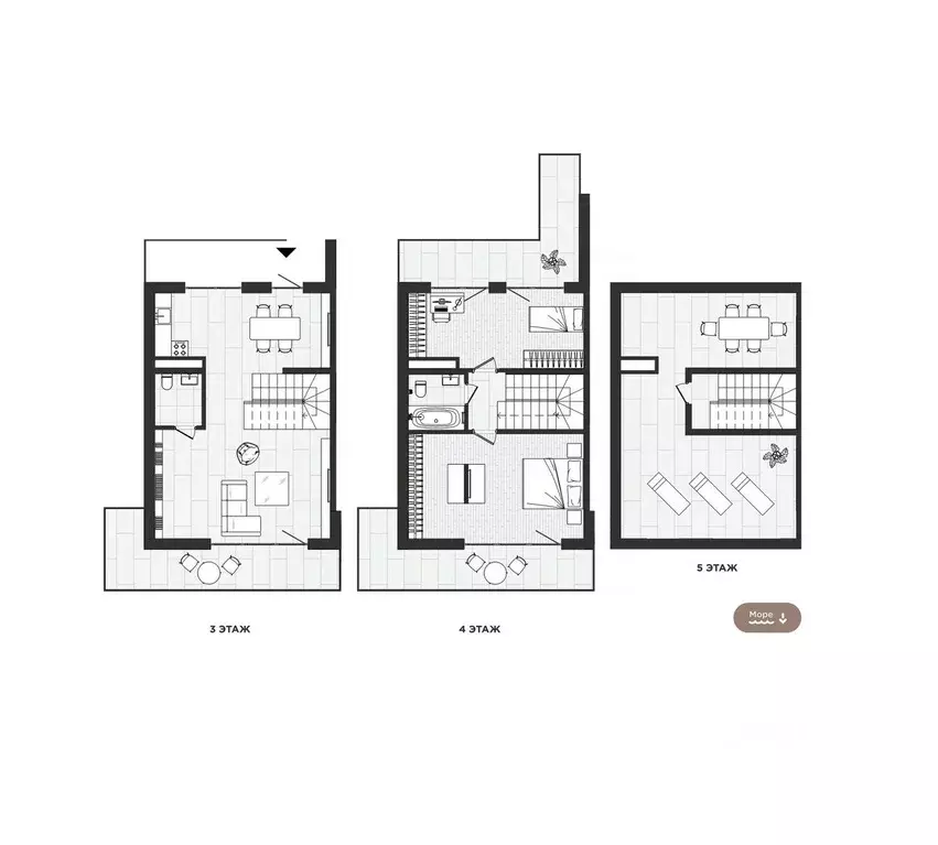 3-к кв. Крым, Ялта ул. Халтурина, 36А (180.5 м) - Фото 0