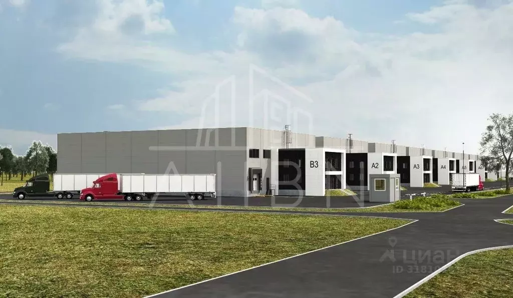 Склад в Московская область, Чехов муниципальный округ, д. Гавриково 16 ... - Фото 1