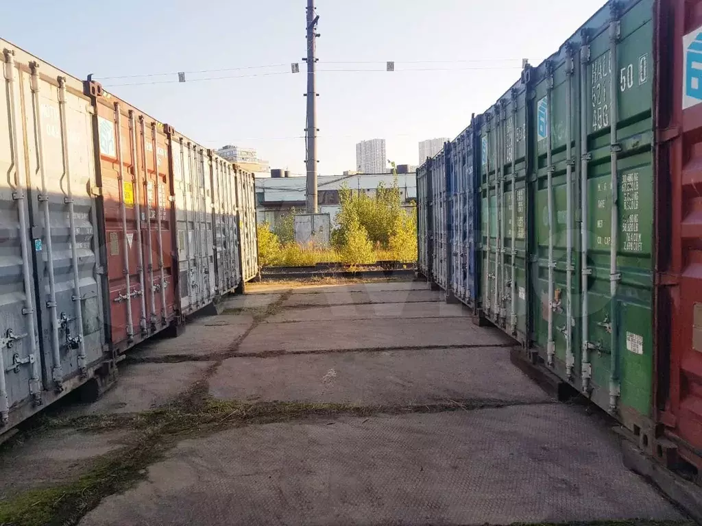 Складской контейнер 28 м на шоссе Энтузиастов - Фото 1
