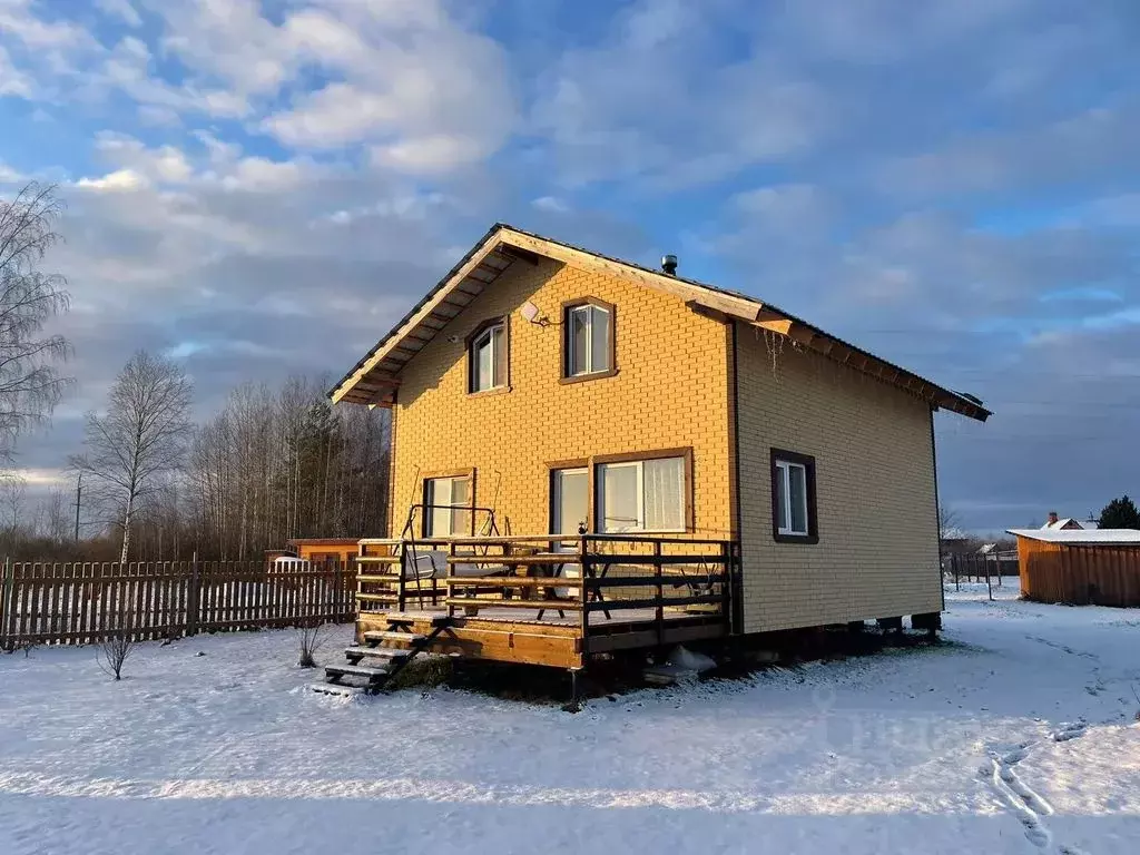 Дом в Карелия, Прионежский район, пос. Шуя ул. Островная, 34А (100 м) - Фото 0