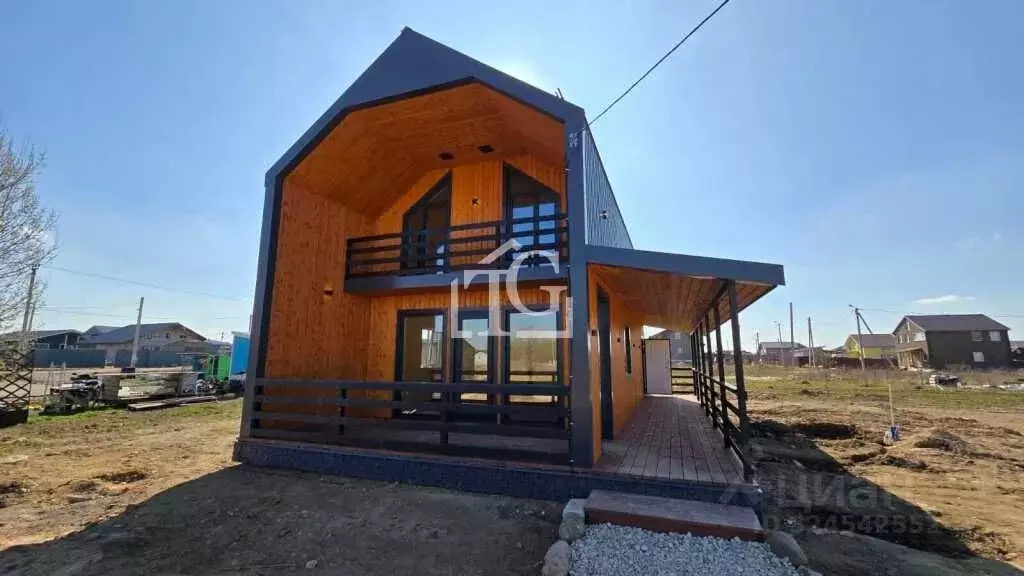 Коттедж в Ленинградская область, Ломоносовский район, Виллозское ... - Фото 1