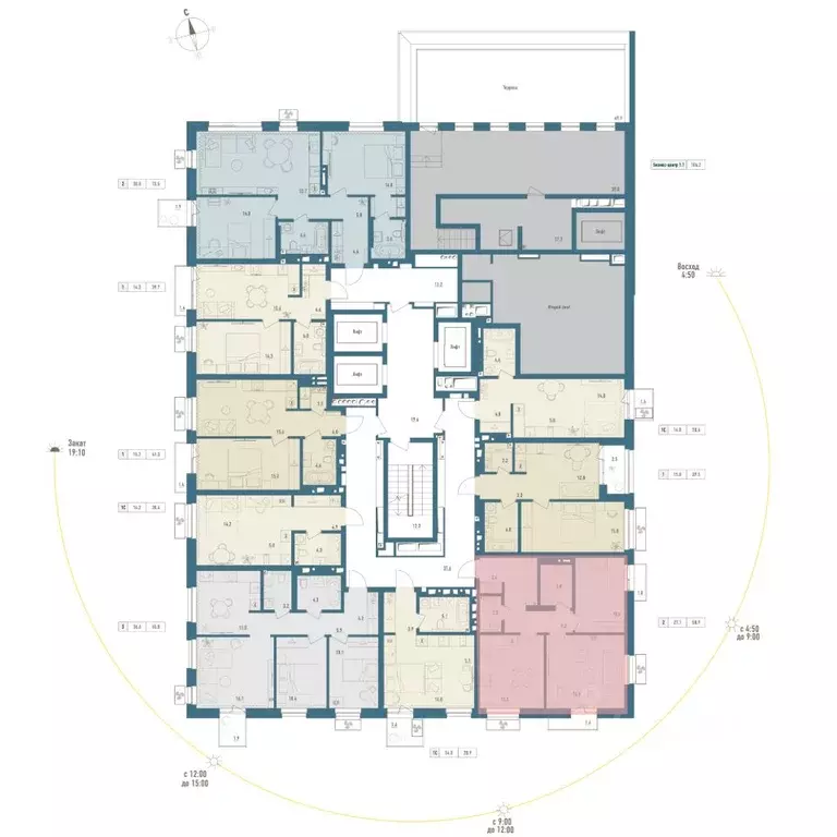 2-к кв. Башкортостан, Уфа Родина Парк жилой комплекс (58.9 м) - Фото 2
