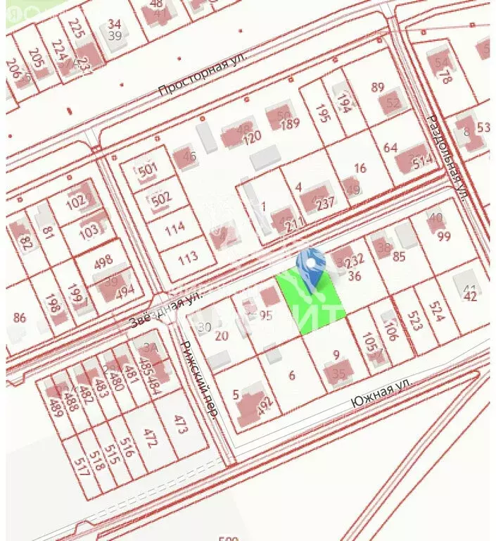 Участок в село Нежинка, Звёздная улица (12 м) - Фото 2