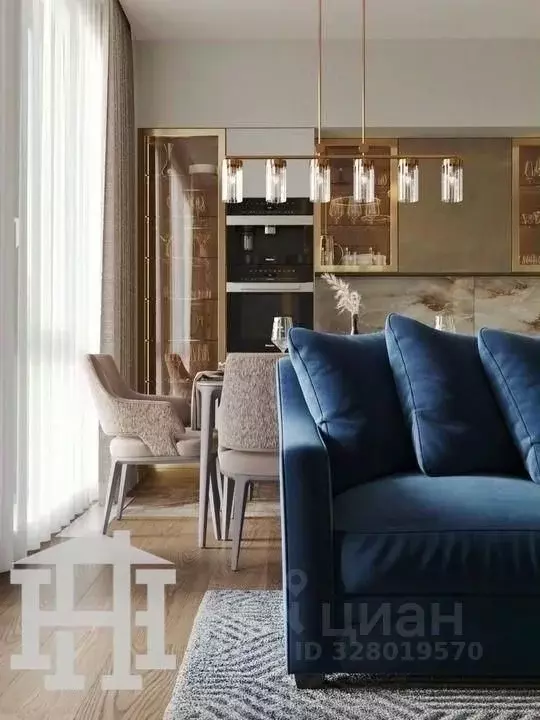 3-к кв. Москва ул. Годовикова, 11к4 (90.0 м) - Фото 1