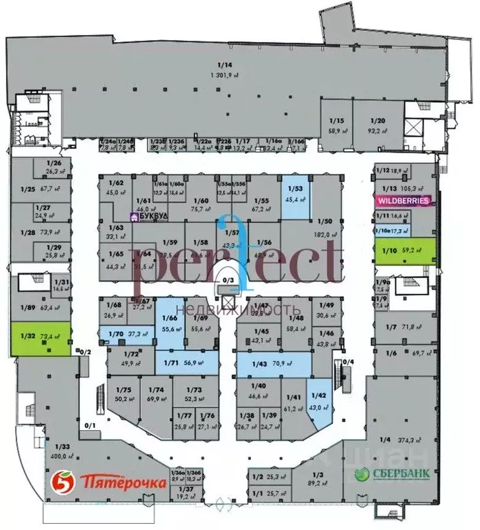 Торговая площадь в Москва Старопетровский проезд, 1с1 (71 м) - Фото 1
