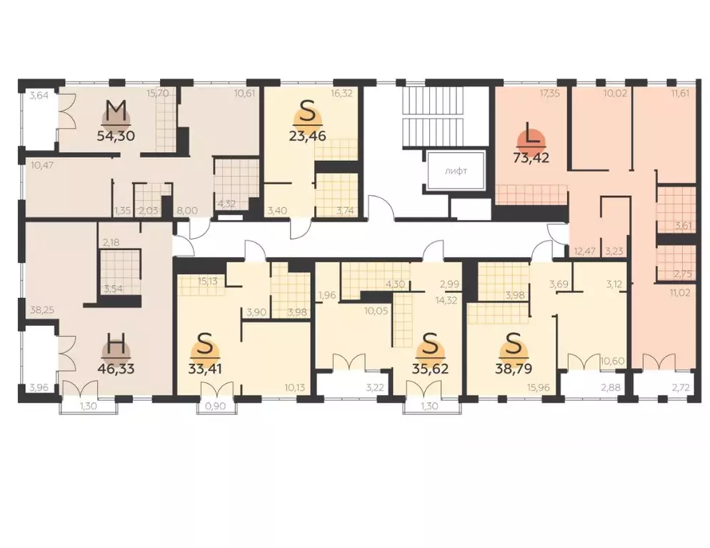 1-к кв. Тульская область, Тула городской округ, пос. Молодежный 10А ... - Фото 2