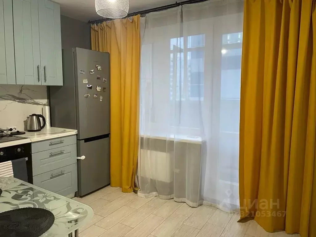 1-к кв. Тюменская область, Тюмень ул. Федюнинского, 54к1 (37.0 м) - Фото 1