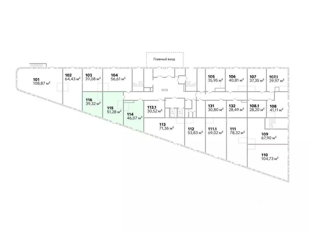 Офис в Санкт-Петербург Гранитная ул., 51 (137 м) - Фото 2
