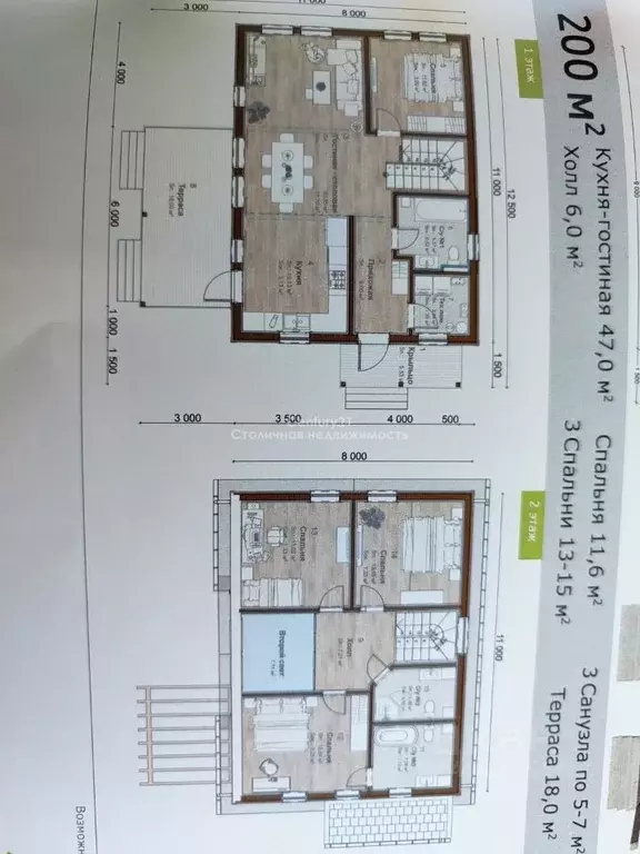 Дом в Москва пос. Красные горки, ул. Заречная (200 м) - Фото 2