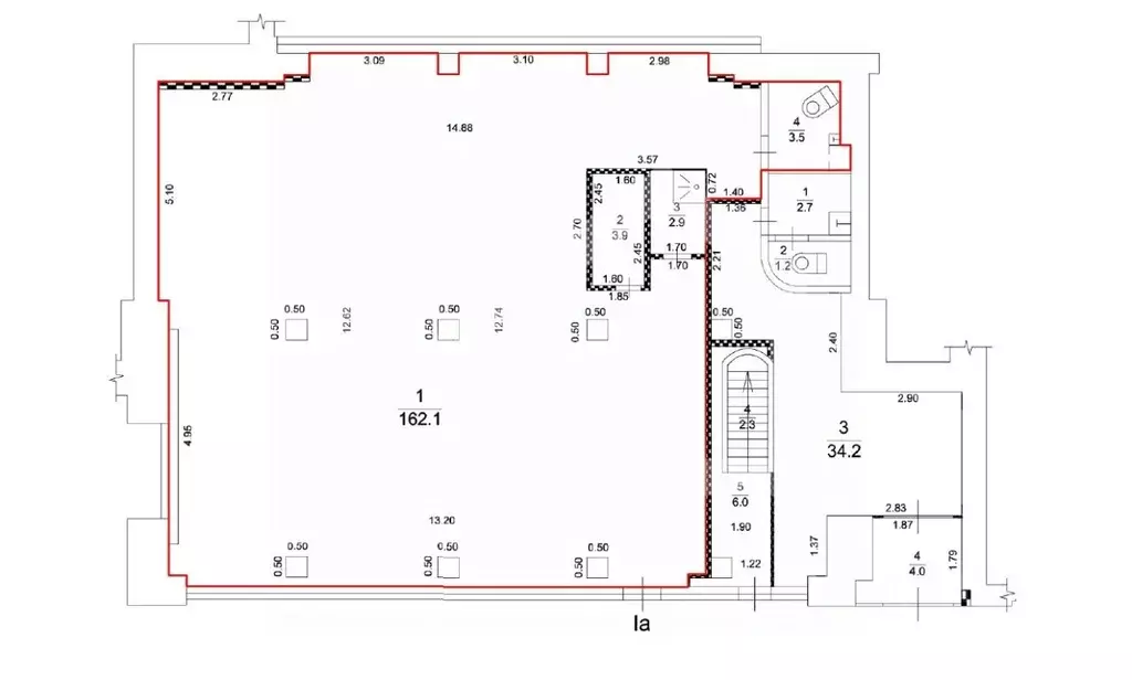 Помещение свободного назначения в Москва ул. Академика Миллионщикова, ... - Фото 2