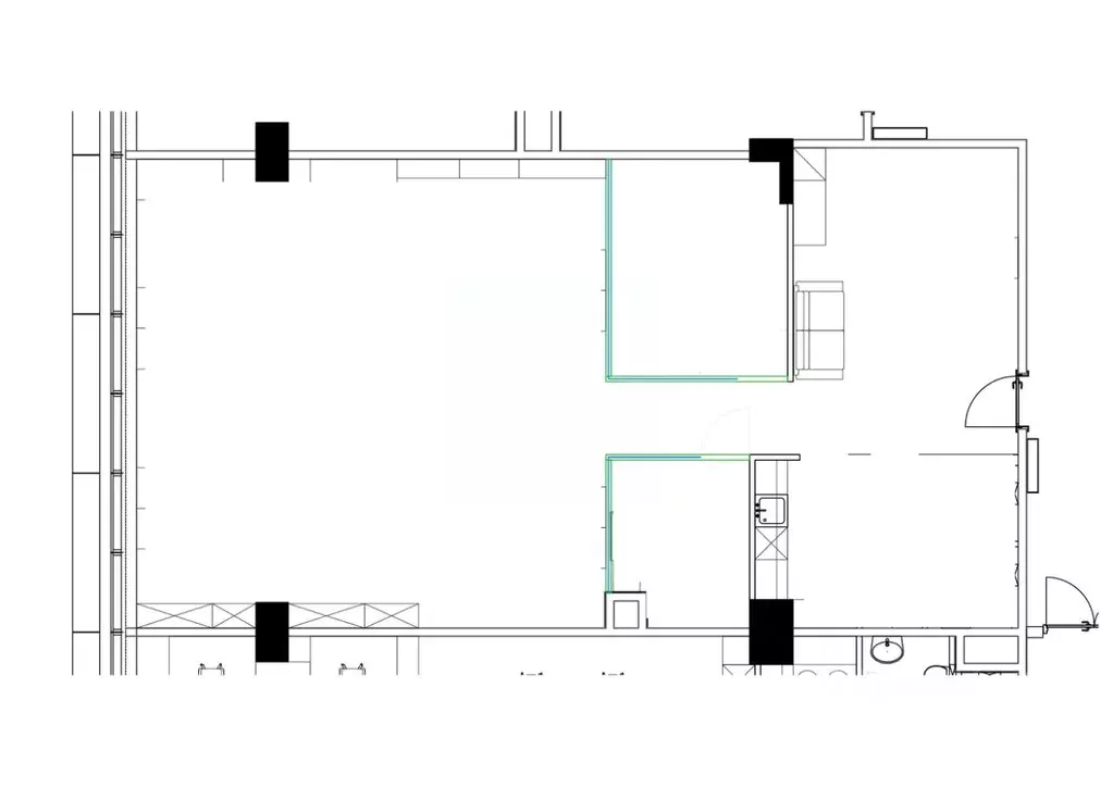 Офис в Москва ул. Авиаконструктора Сухого, 2к2 (520 м) - Фото 2