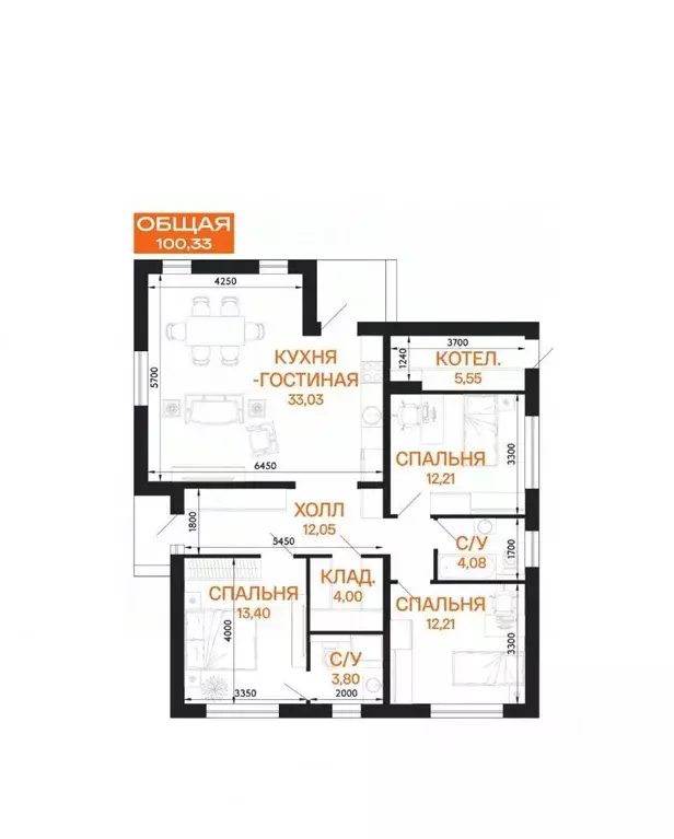 Дом в Адыгея, Тахтамукайский район, Козет аул ул. Махоша (100 м) - Фото 2