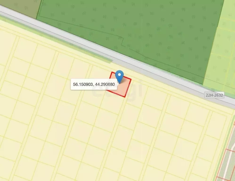 Участок в Нижегородская область, Нижний Новгород Дубровка ДНП, 1 (14.0 ... - Фото 2