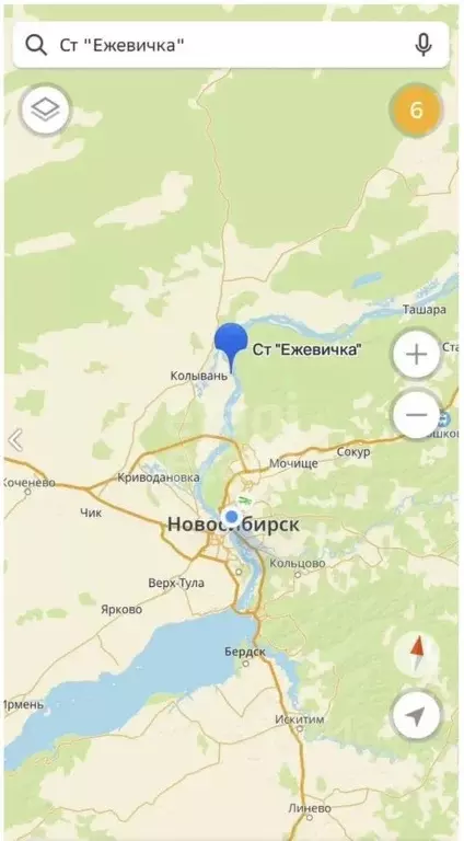 Участок в Новосибирская область, Колыванский район, Ежевичка СНТ  (6.0 ... - Фото 1