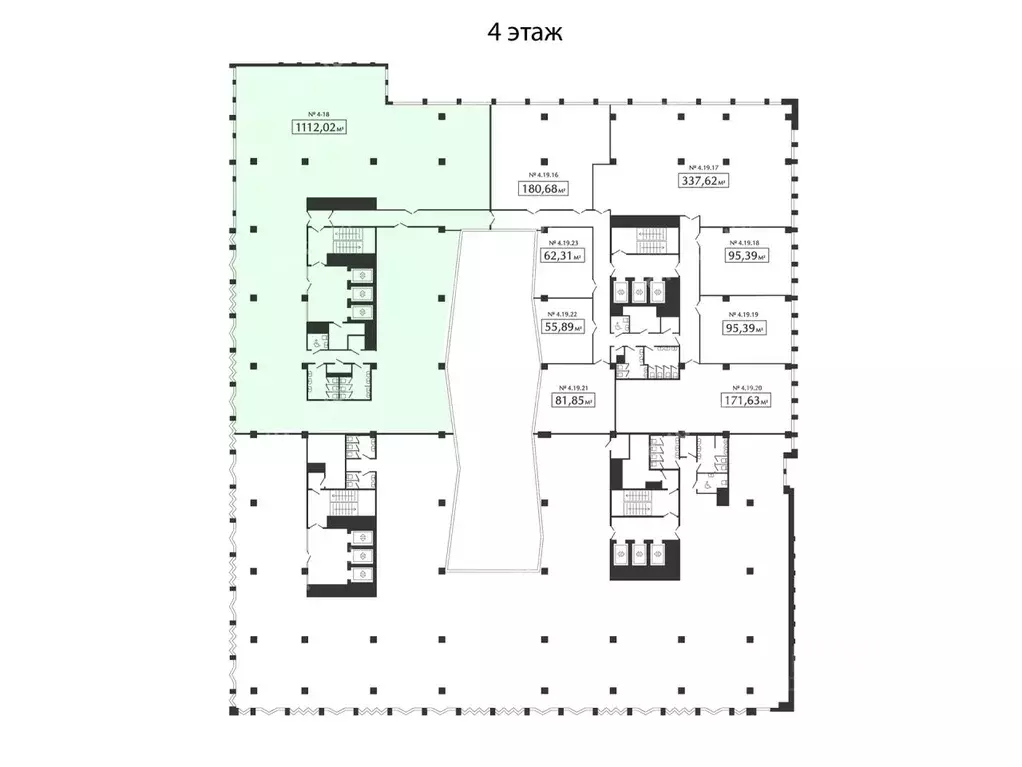 Офис в Санкт-Петербург Левашовский просп., 15 (1112 м) - Фото 2