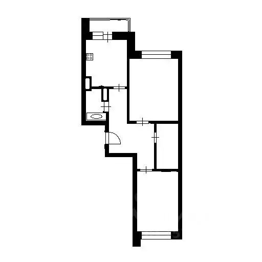 2-к кв. Ленинградская область, Кудрово г. Всеволожский район, ... - Фото 2